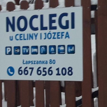 Noclegi U Celiny I Jozefa Lapszanka Eksteriør billede