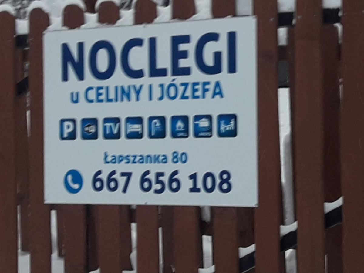 Noclegi U Celiny I Jozefa Lapszanka Eksteriør billede